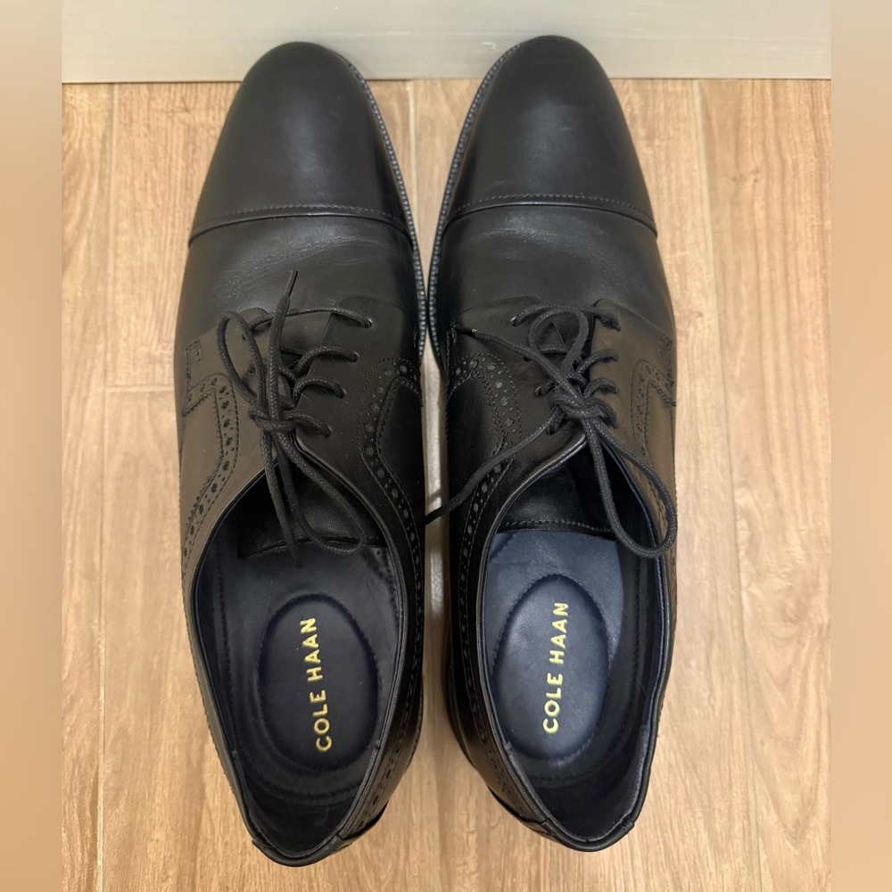 Cole Haan Men's Black Leather Shoes
